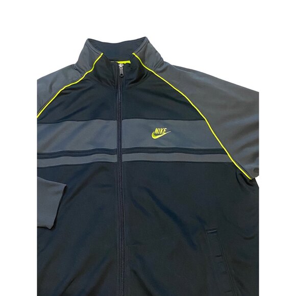 Nike Men's Fleece Full Zip Hoodie Grey Size XXL - Picture 2 of 6